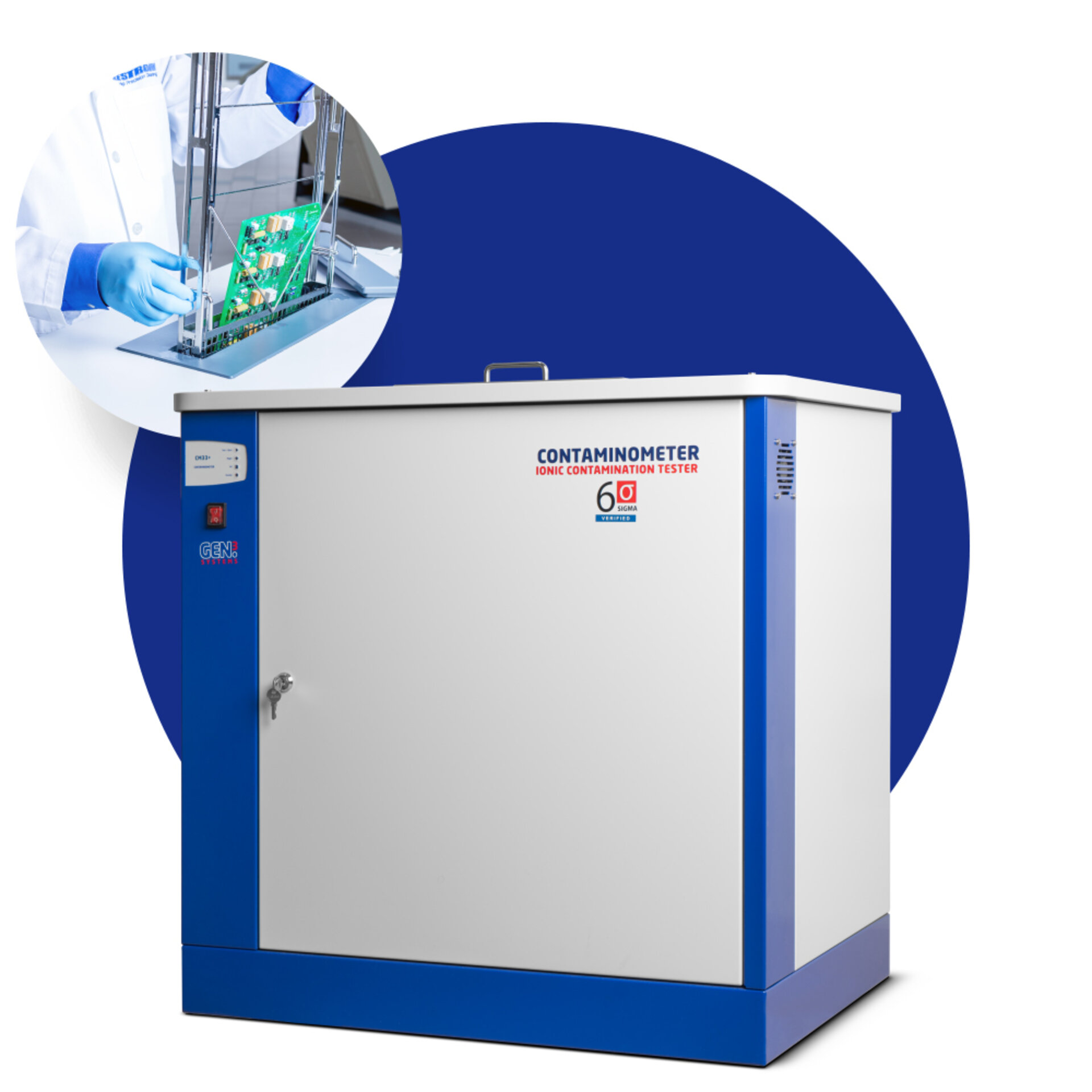 ionic contamination testing machine for circuit boards