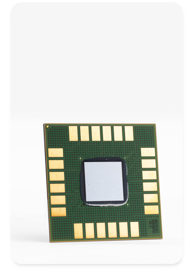 flip chip close up