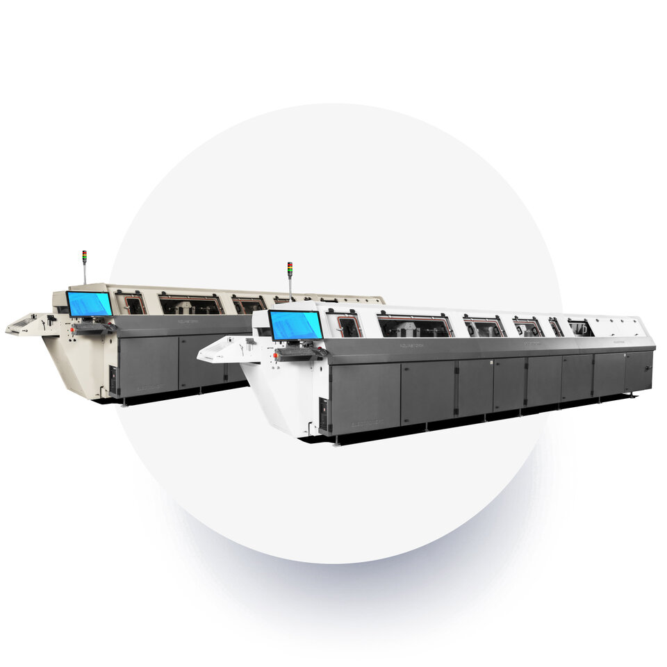 as 200 inline cleaning machine