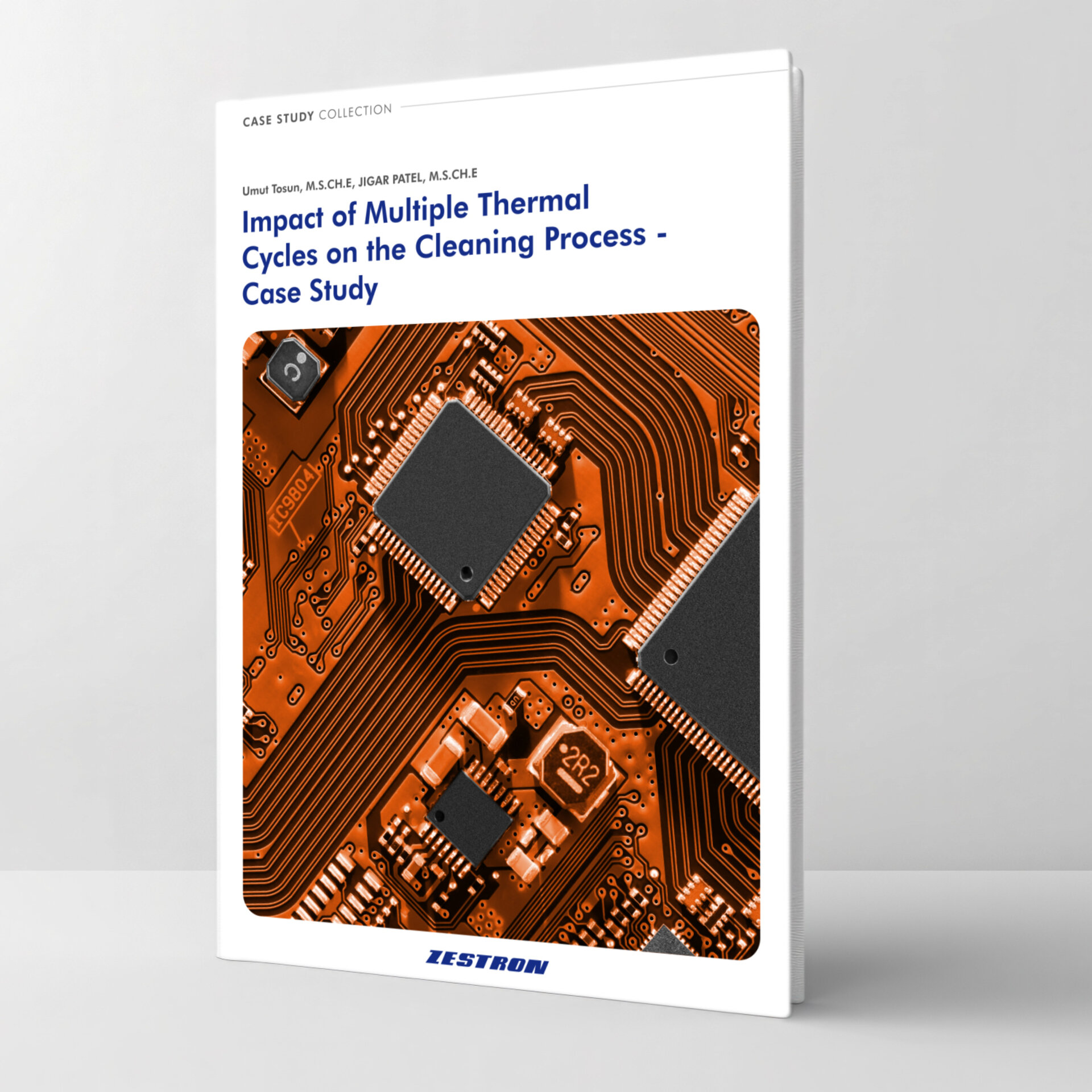 closeup component on a pcb 